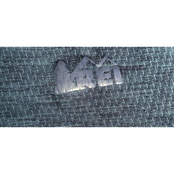 REI Mens Blue Long-Sleeve Performance Crewneck Shirt Polyester Blend Athletic Fi - Picture 6 of 7